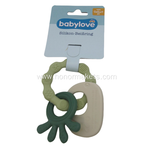 Silicone Baby Teething Rings
